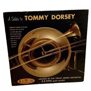 Tommy Dorsey Orchestra A Salute To Tommy Dorsey (Vinyl, 1960) Crown 5176 VG+ LP